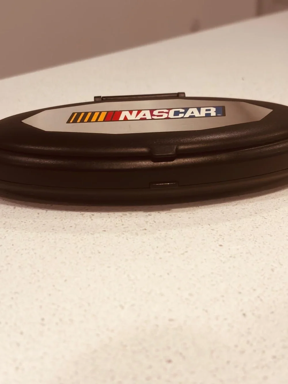 Vintage 2005 NASCAR Handheld Electronic Game Techno Source Dual Screen TESTED